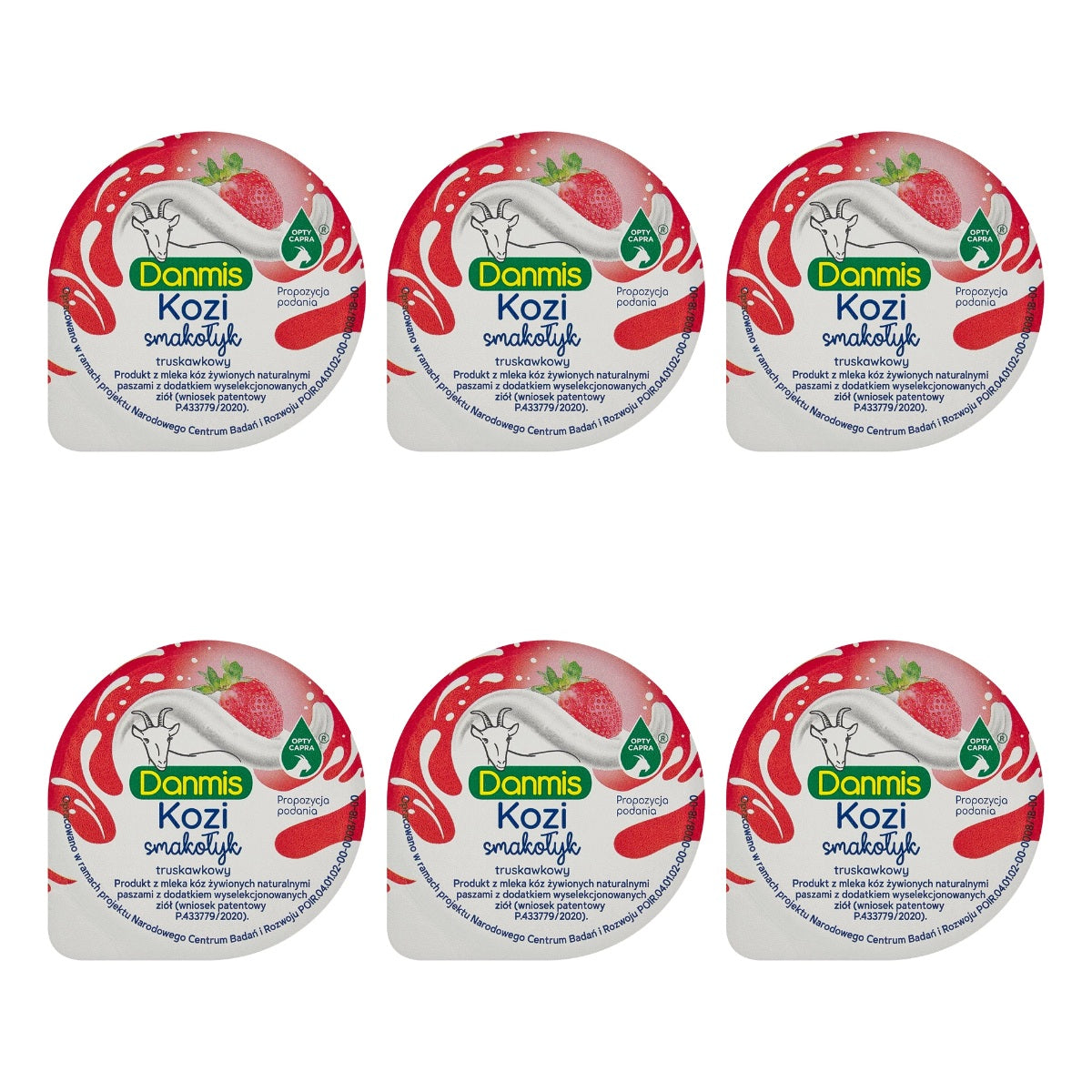 SEREK KOZI SMAKOŁYK TRUSKAWKOWY 100G