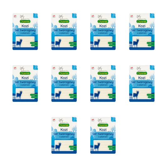 DANMIS - SER KOZI TWAROGOWY W PLASTRACH 100G