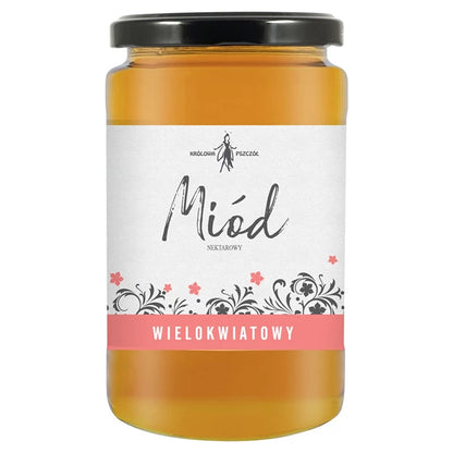 CD - MIÓD WIELOKWIATOWY 1KG KRÓLOWA PSZCZÓŁ