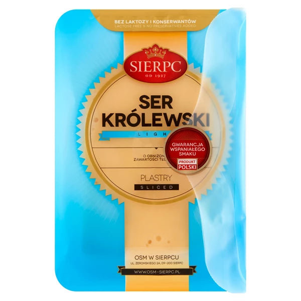 SIERPC - SER KRÓLEWSKI LIGHT PLASTRY 135G