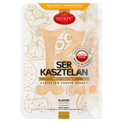 SIERPC - SER PL.KASZTELAN ŚMIETANKOWY 135G BEZ LAKTOZY