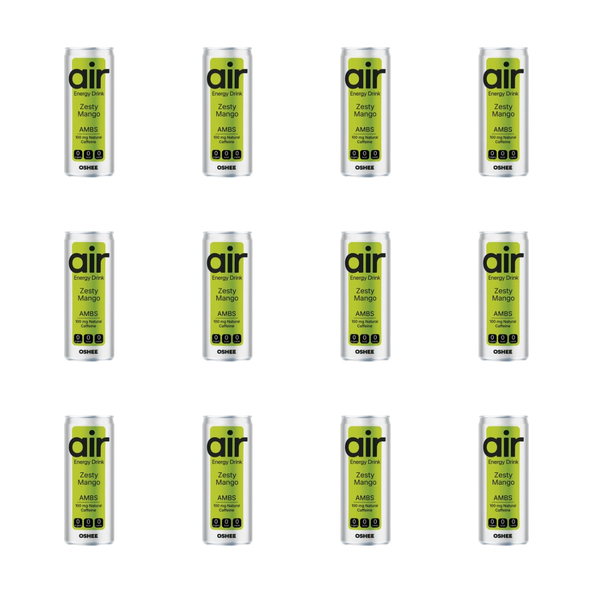 OSHEE AIR SMART ENERGY MANGO ZERO 250ML