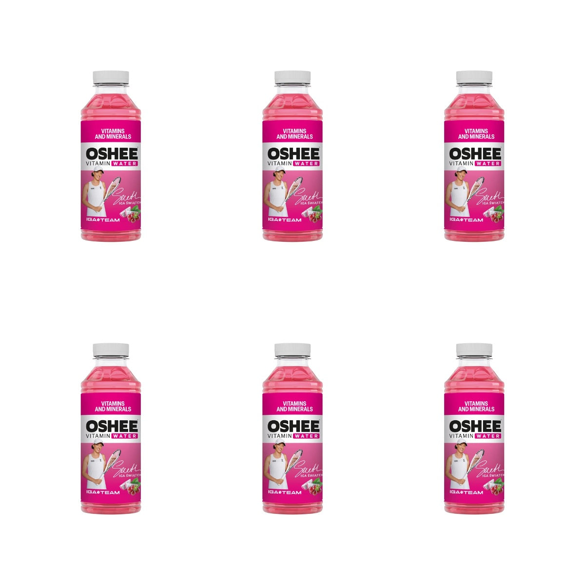 OSHEE - VITAMIN WATER MINERALS & VITAMINS CZERWONE WINOGRONA
