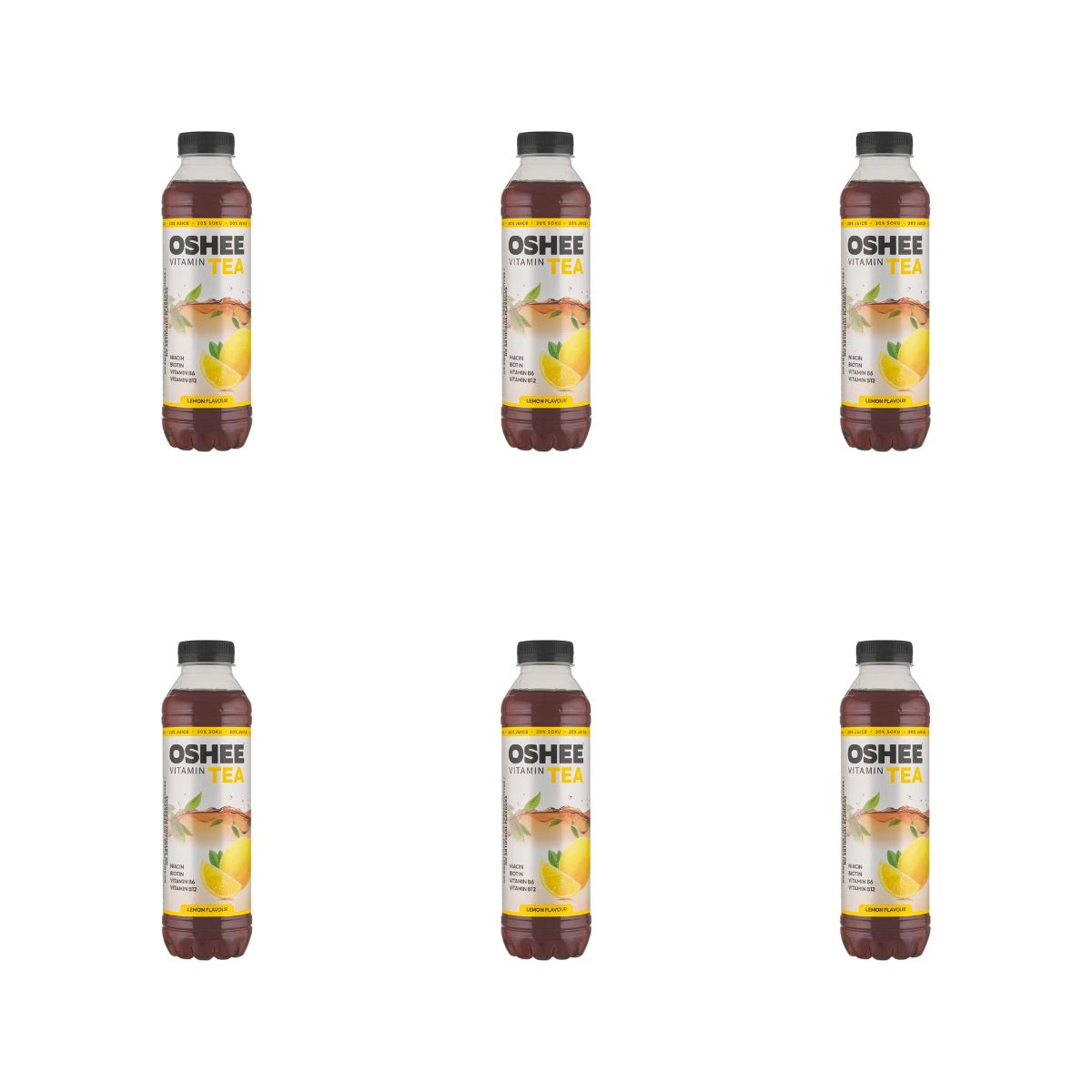 OSHEE VITAMIN BLACK TEA LEMON 555ML