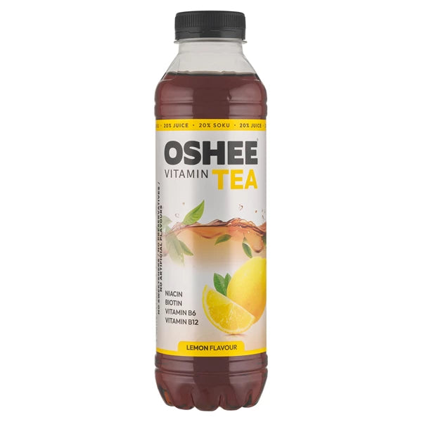 OSHEE VITAMIN BLACK TEA LEMON 555ML