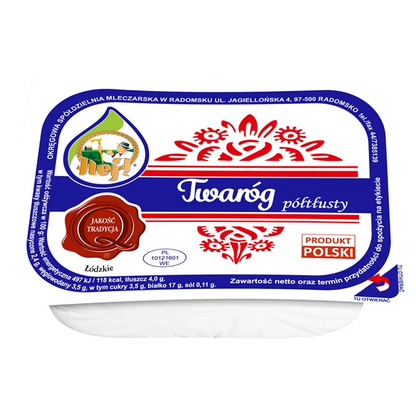 RADOMSKO - HEJ TWARÓG PÓŁTŁUSTY DELIKATESOWY 300G