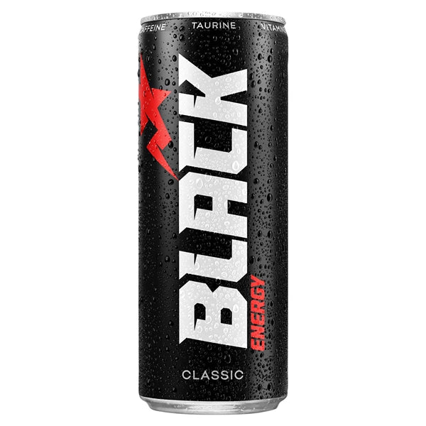 FOOD CARE - BLACK  ENERGY DRINK 250ML