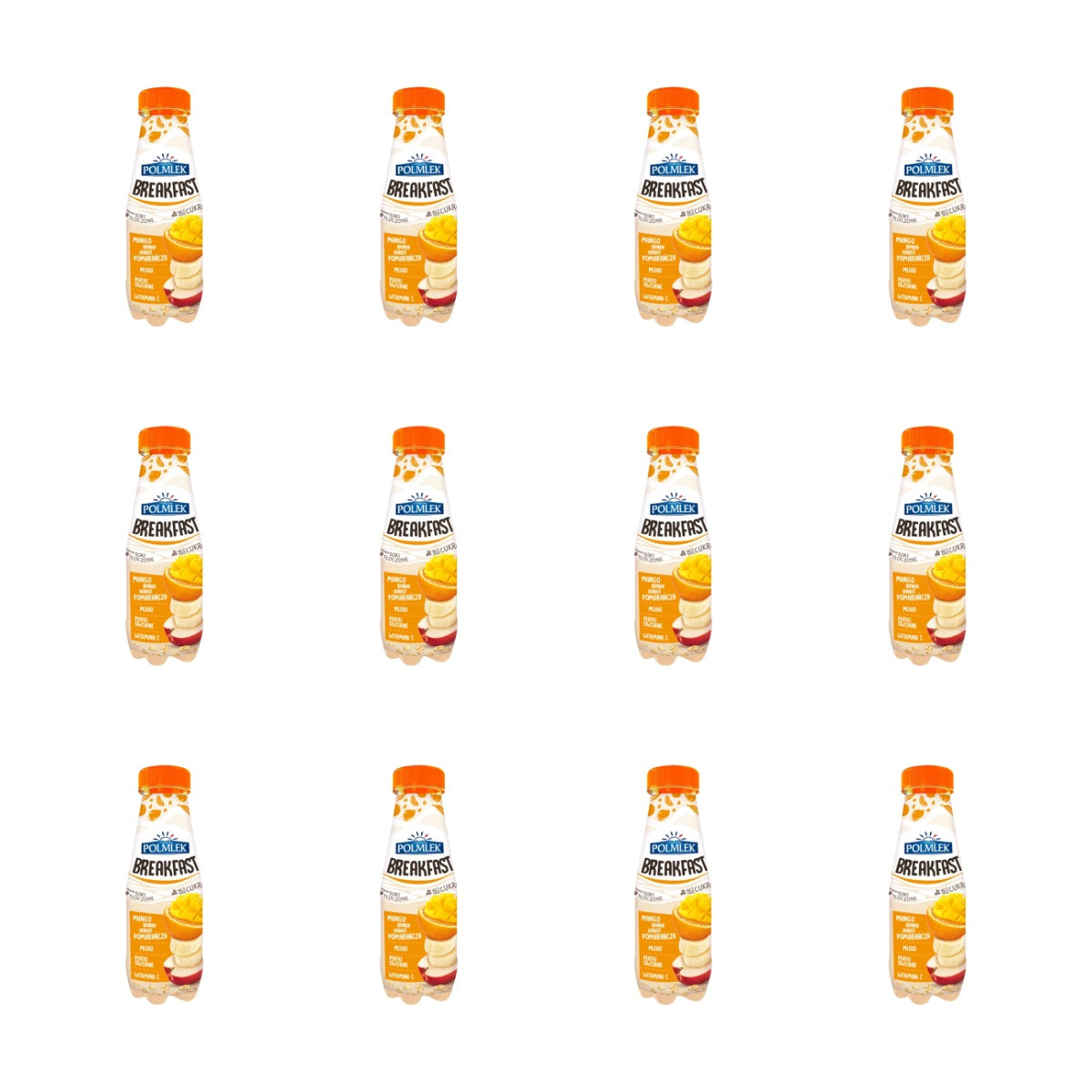 POMLEK BREAKFAST MANGO-JABŁKO-BANAN-POMARAŃCZA 300ML