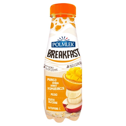 POMLEK BREAKFAST MANGO-JABŁKO-BANAN-POMARAŃCZA 300ML
