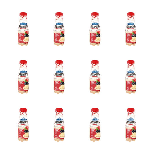 POMLEK BREAKFAST TRUSKAWKA-PORZECZKA-BANAN-JABŁKO 300ML