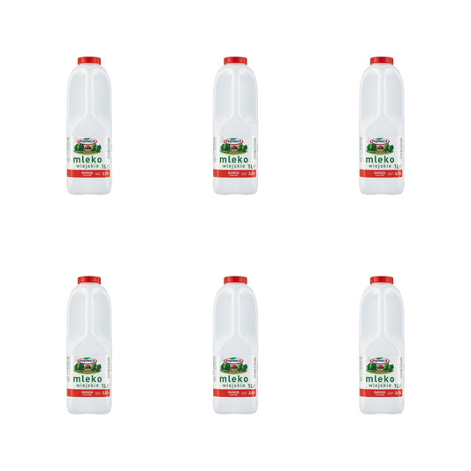 PIĄTNICA - MLEKO WIEJSKIE  3,2 % 1L