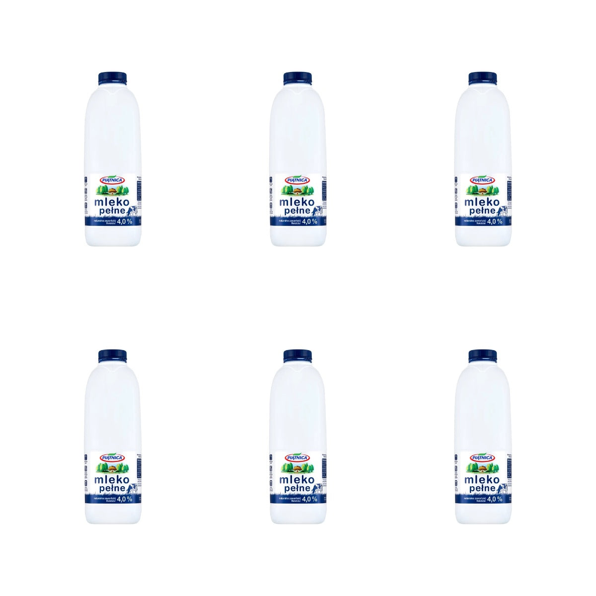 PIĄTNICA - MLEKO PEŁNE 4%  1L