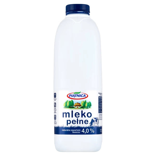 PIĄTNICA - MLEKO PEŁNE 4% 1L