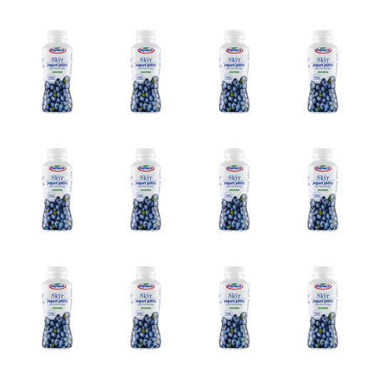 PIĄTNICA - JOGURT SKYR JAGODA 330ML BUTELKA