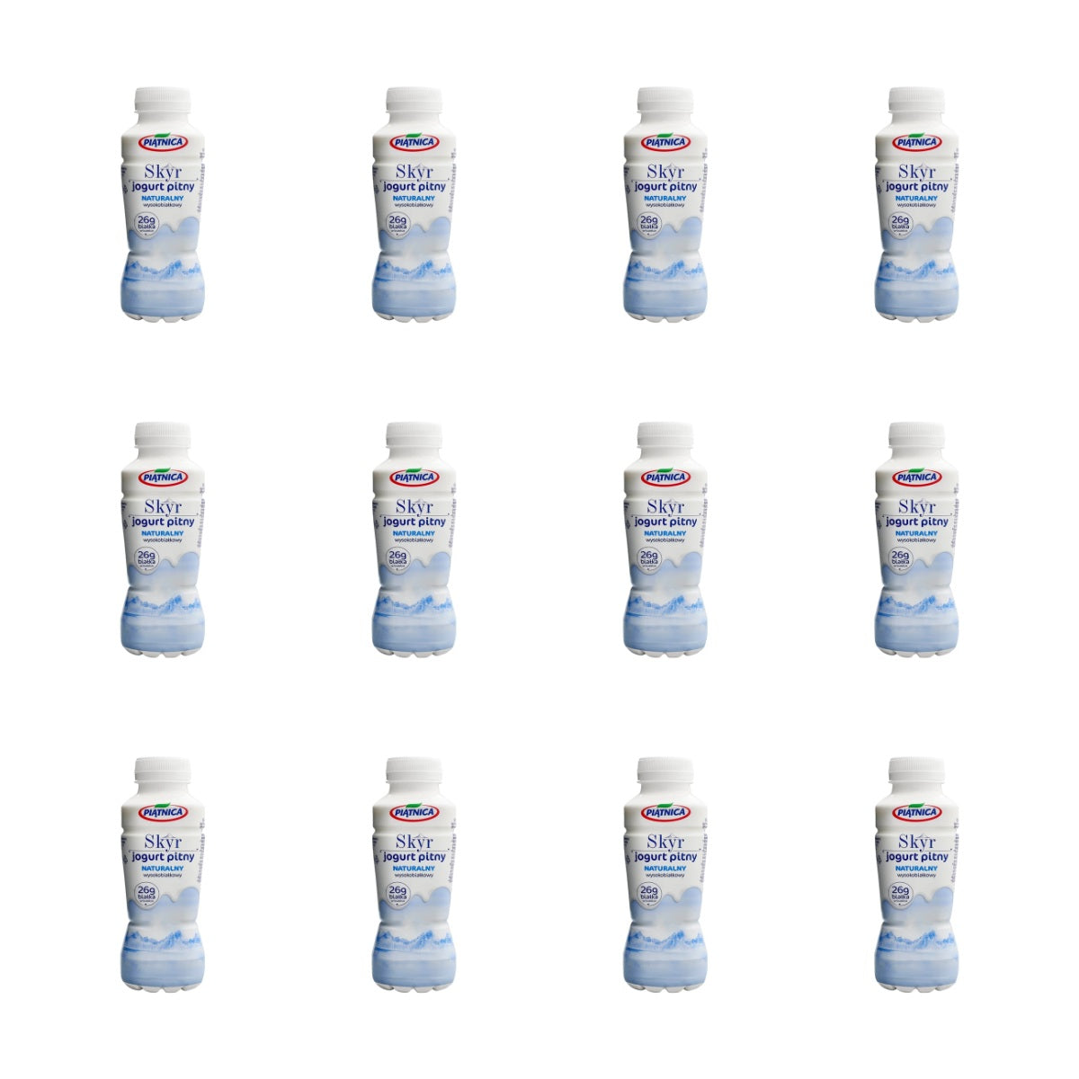 PIĄTNICA - JOGURT SKYR NATURALNY 330ML BUTELKA