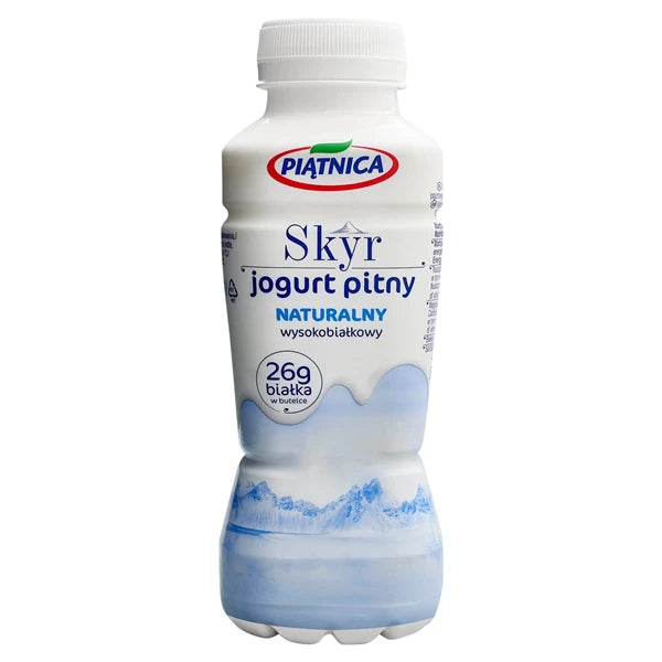 PIĄTNICA - JOGURT SKYR NATURALNY 330ML BUTELKA