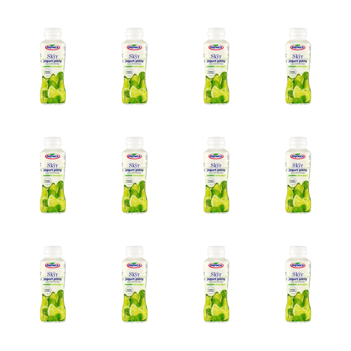 PIĄTNICA - JOGURT SKYRLIMONKA-MIĘTA 330ML BUTELKA