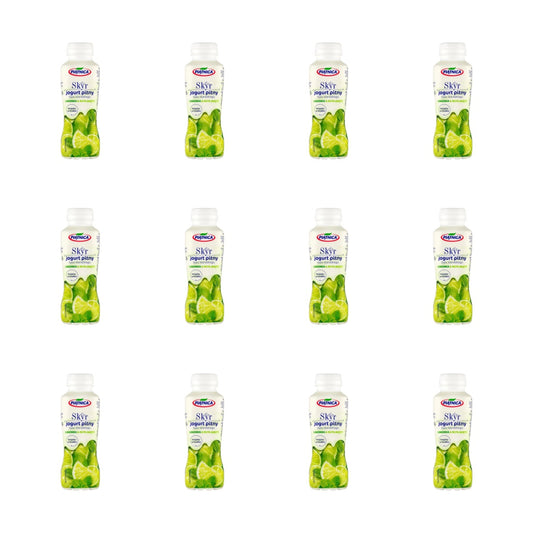 PIĄTNICA - JOGURT SKYRLIMONKA-MIĘTA 330ML BUTELKA