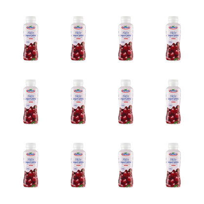 PIĄTNICA - JOGURT SKYR WIŚNIA 330ML BUTELKA