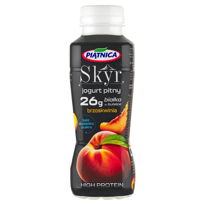 PIĄTNICA - JOGURT SKYR PROTEIN BRZOSKWINIA  360G