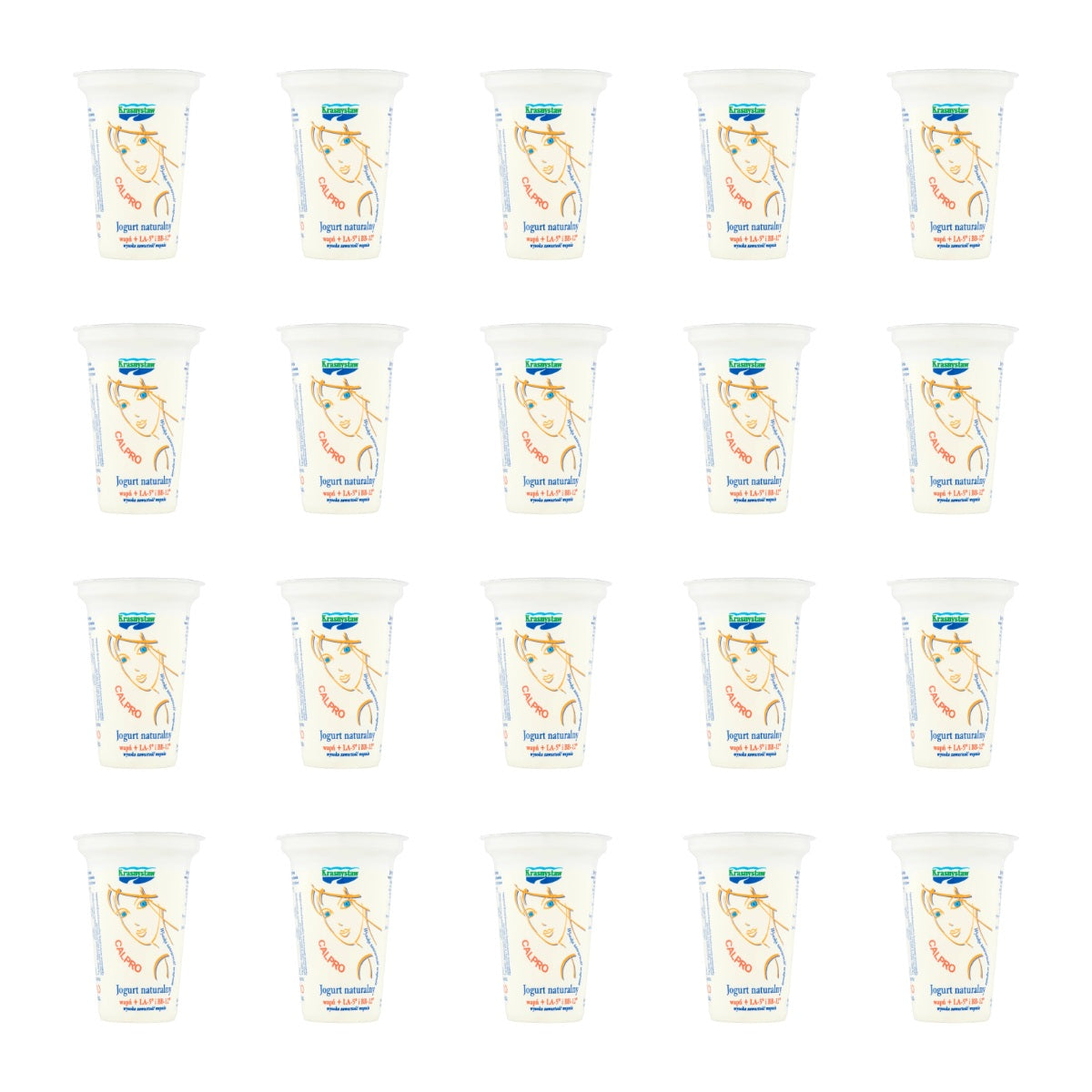 KRASNYSTAW - JOGURT NATURALNY CALPRO 175G