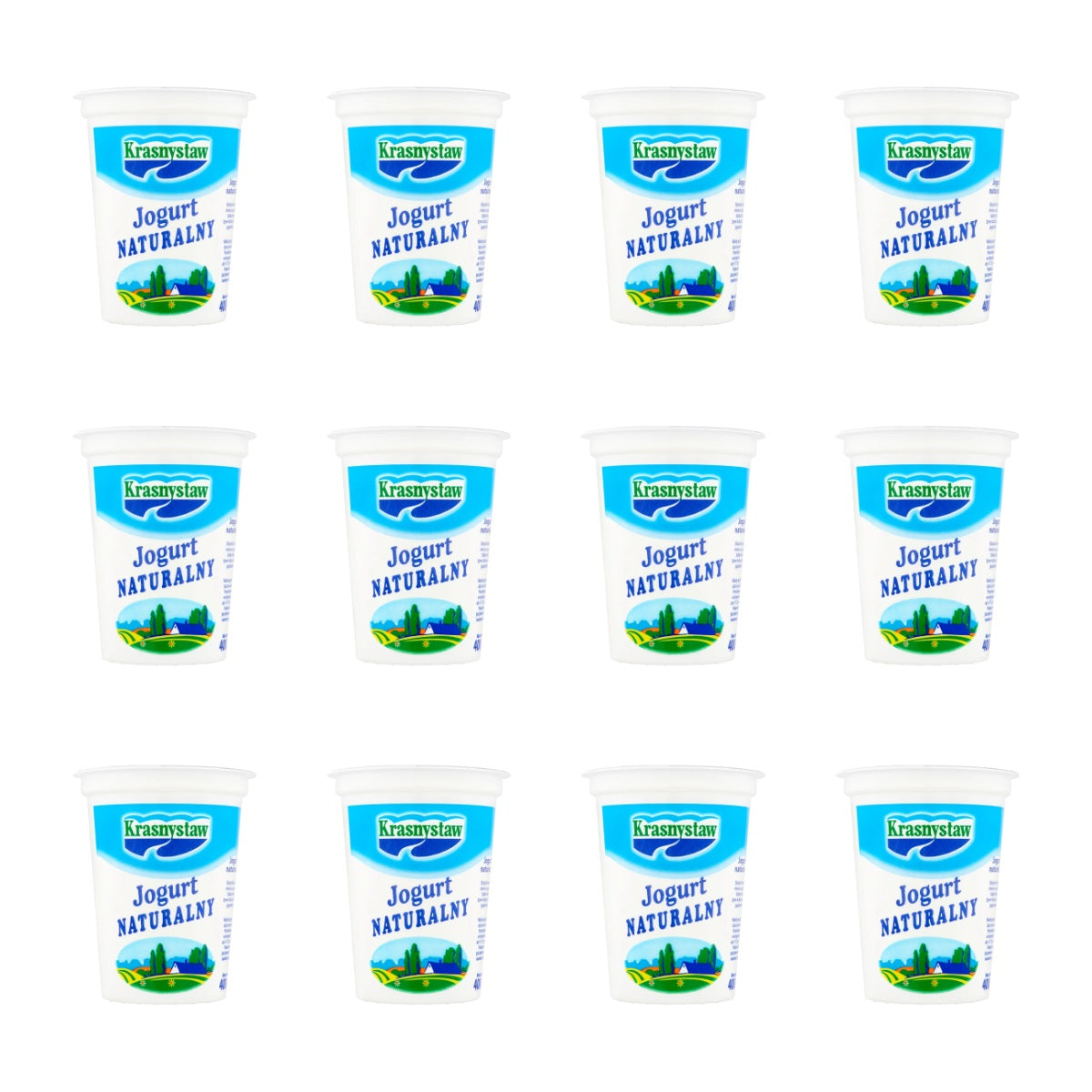 KRASNYSTAW - JOGURT NATURALNY  400G