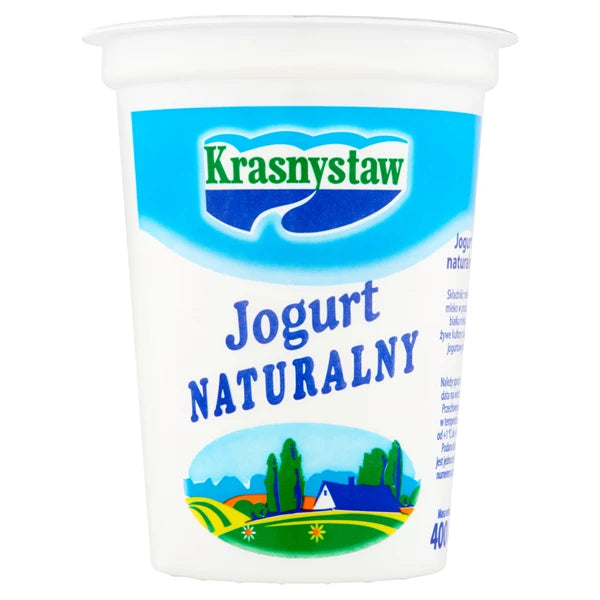 KRASNYSTAW - JOGURT NATURALNY  400G