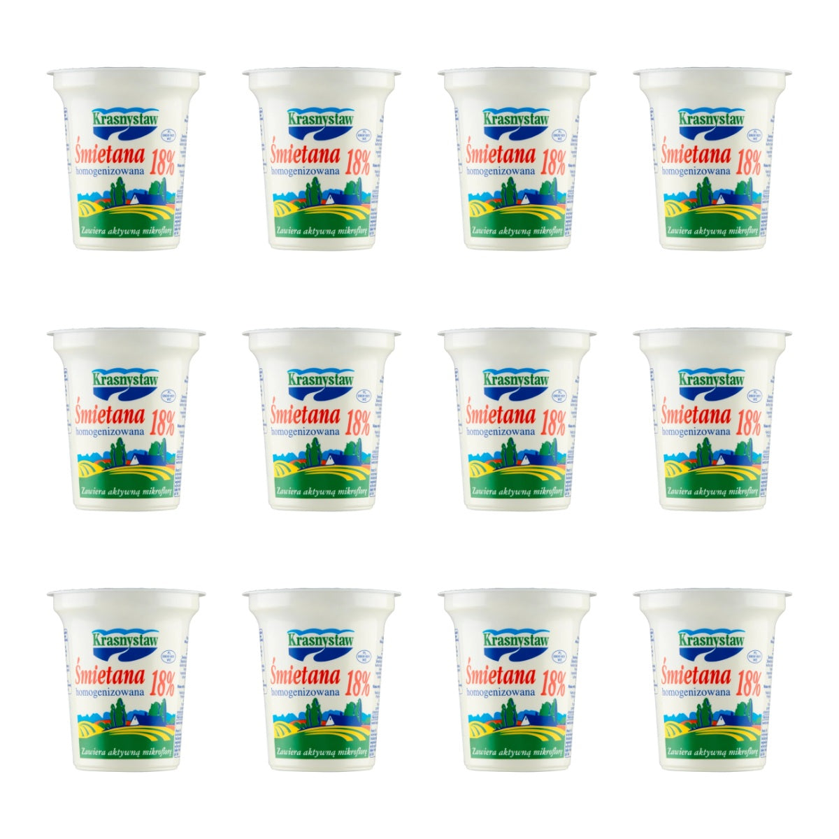 KRASNYSTAW - ŚMIETANA 18% 300G