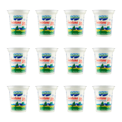 KRASNYSTAW - ŚMIETANA 18% 300G