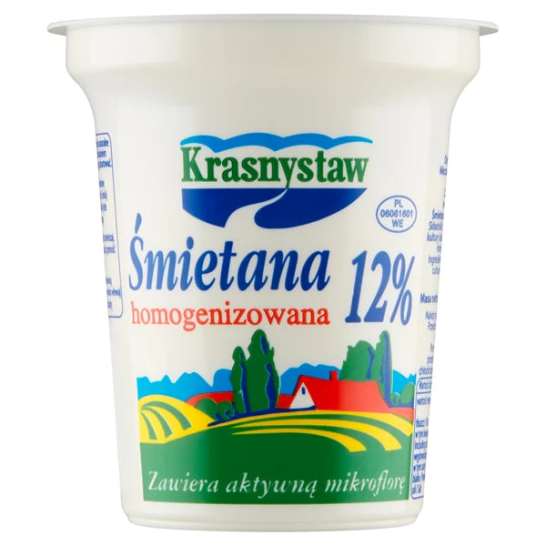KRASNYSTAW - ŚMIETANA 12% 300G