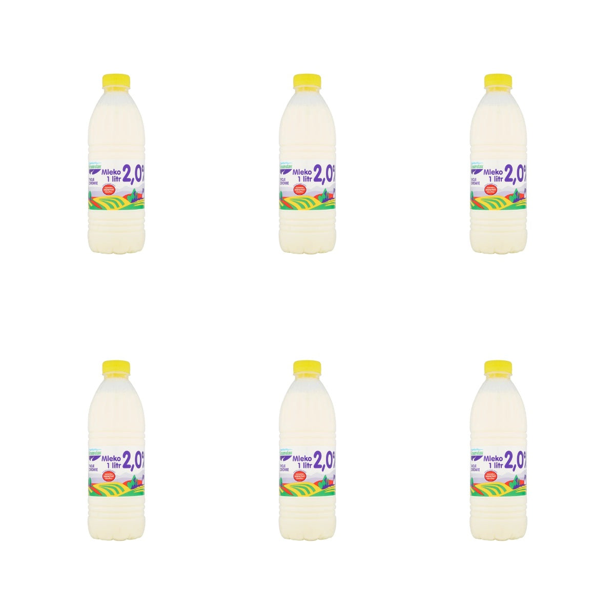 KRASNYSTAW - TWOJE ZDROWIE MLEKO 2% 1L BUTELKA
