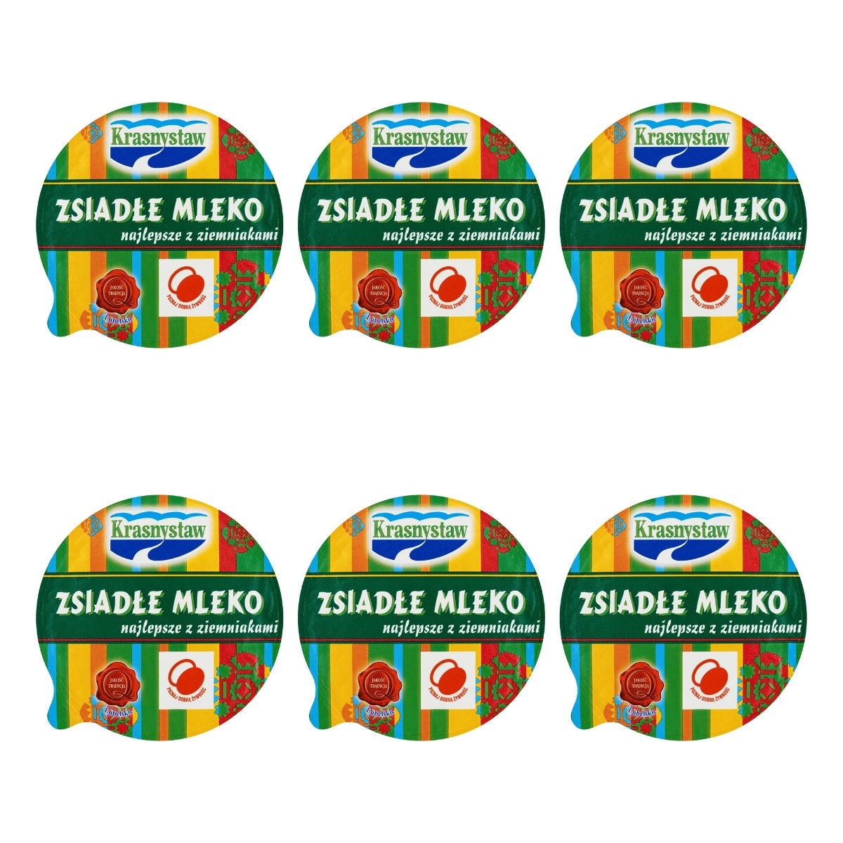 KRASNYSTAW - ZSIADŁE MLEKO 400G MISKA