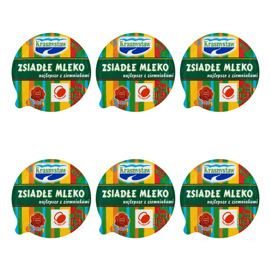 KRASNYSTAW - ZSIADŁE MLEKO 400G MISKA