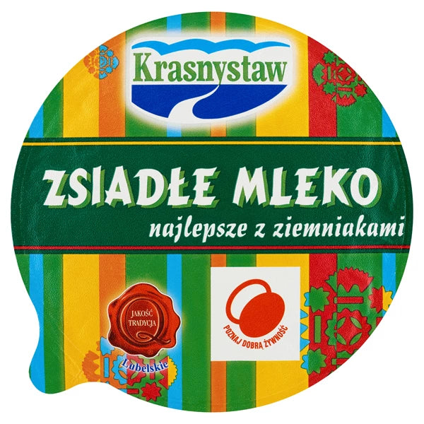 KRASNYSTAW - ZSIADŁE MLEKO 400G MISKA