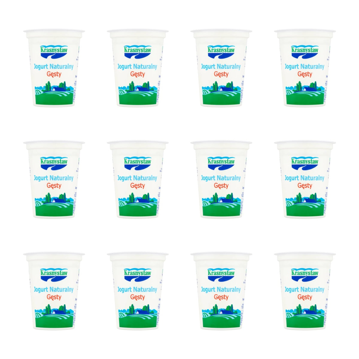 KRASNYSTAW - JOGURT NATURALNY GĘSTY 400G