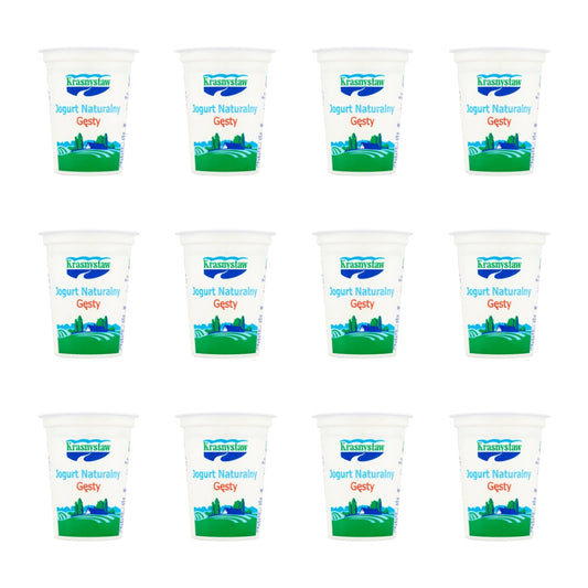KRASNYSTAW - JOGURT NATURALNY GĘSTY 400G