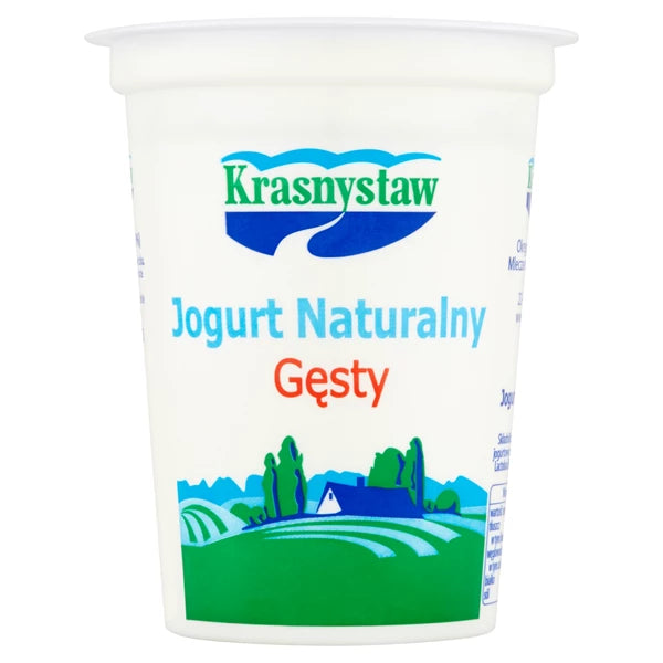 KRASNYSTAW - JOGURT NATURALNY GĘSTY 400G