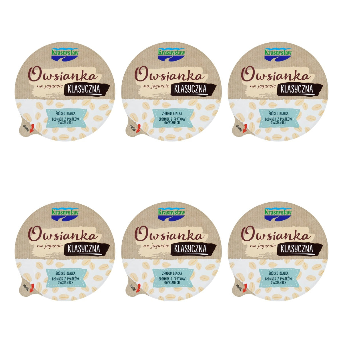 KRASNYSTAW- OWSIANKA KLASYCZNA KUBEK 250G