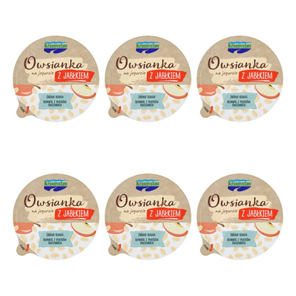 KRASNYSTAW- OWSIANKA JABŁKOWA KUBEK 250G