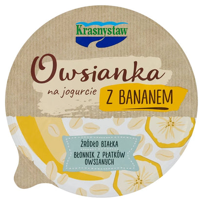 KRASNYSTAW- OWSIANKA Z BANANEM KUBEK 250G