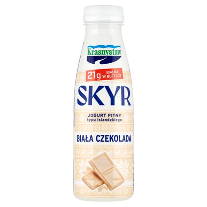 KRASNYSTAW - JOGURT SKYR BIAŁA CZEKOLADA/KOKOS  330G
