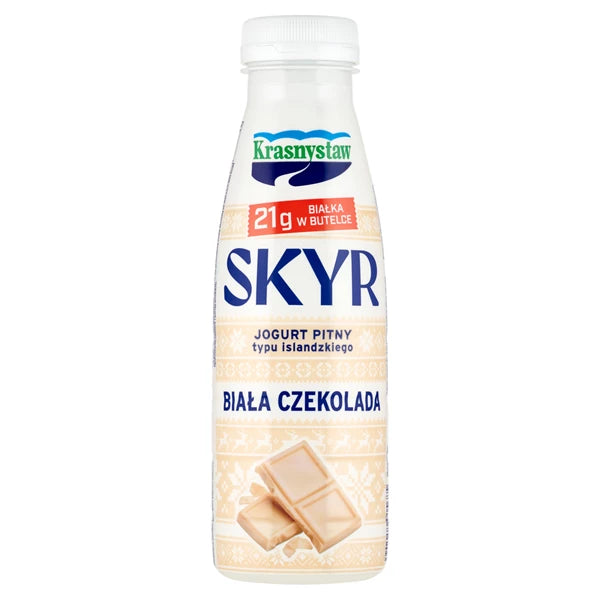 KRASNYSTAW - JOGURT SKYR BIAŁA CZEKOLADA/KOKOS 330G