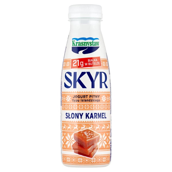 KRASNYSTAW - JOGURT SKYR KARMEL 330G