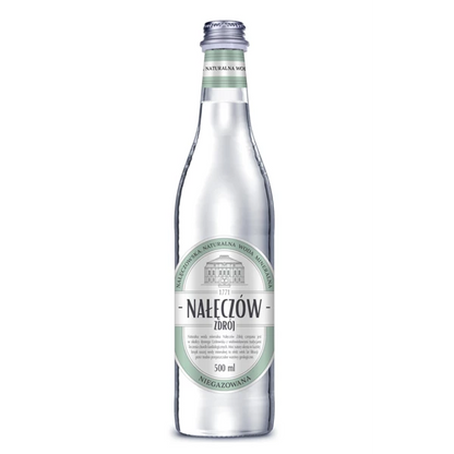NAŁĘCZÓW ZDRÓJ - WODA NIEGAZOWANA 500ML SZKŁO