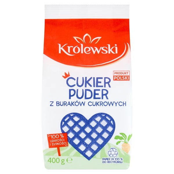 CUKIER - CUKIER PUDER KRÓLEWSKI 400G
