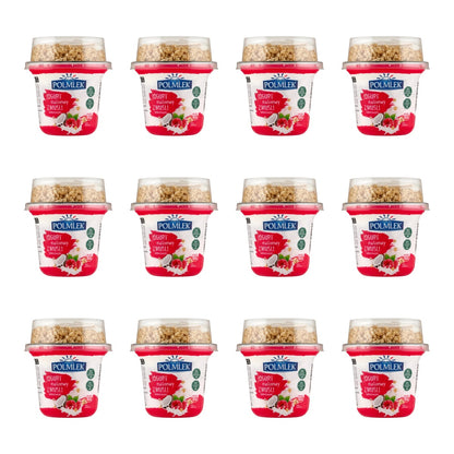 POLMLEK - JOGURT MALINOWY Z MUSLI KOKOSOWYM  210G