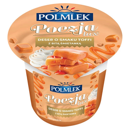 POLMLEK - POEZJA DESER LUX TOFFI Z BITĄ ŚMIETANĄ 180G O