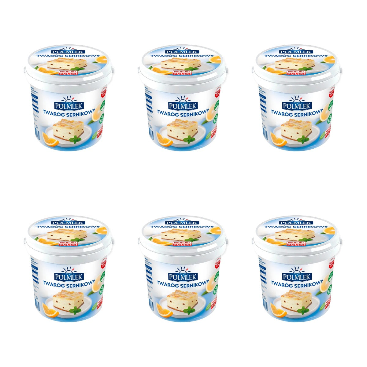 POLMLEK - TWARÓG SERNIKOWY 3% 1KG