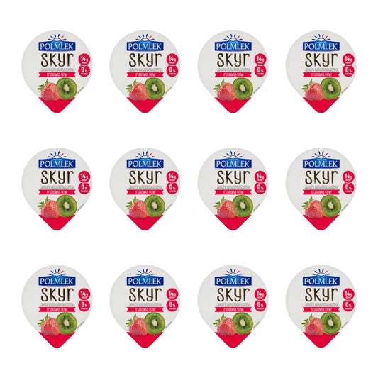 POLMLEK -JOGURT SKYR TRUSKAWKA KIWI 150G