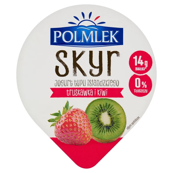 POLMLEK -JOGURT SKYR TRUSKAWKA KIWI 150G